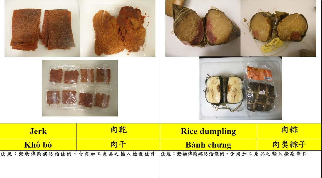 常見入境旅客違規攜帶動物檢疫物圖鑑7
