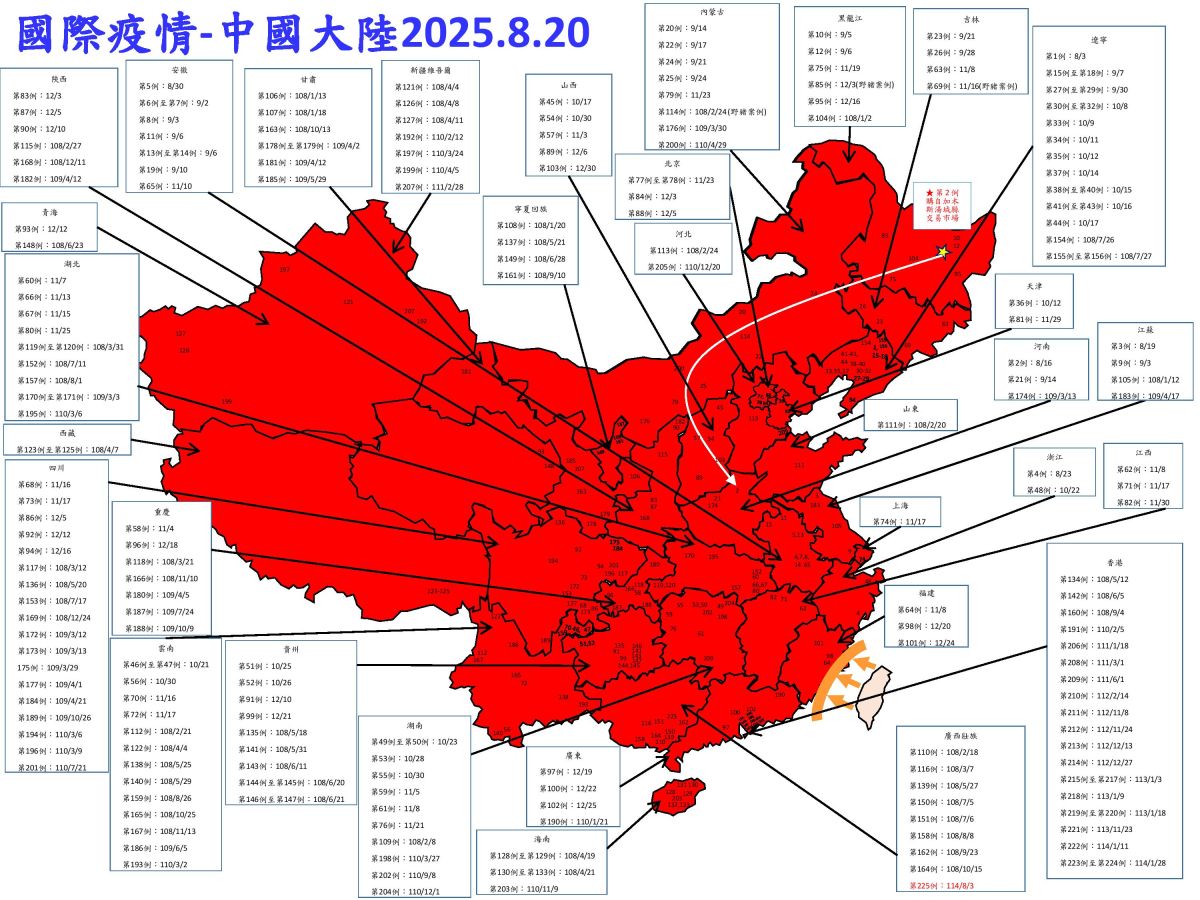 CN-中國大陸疫情現況地圖