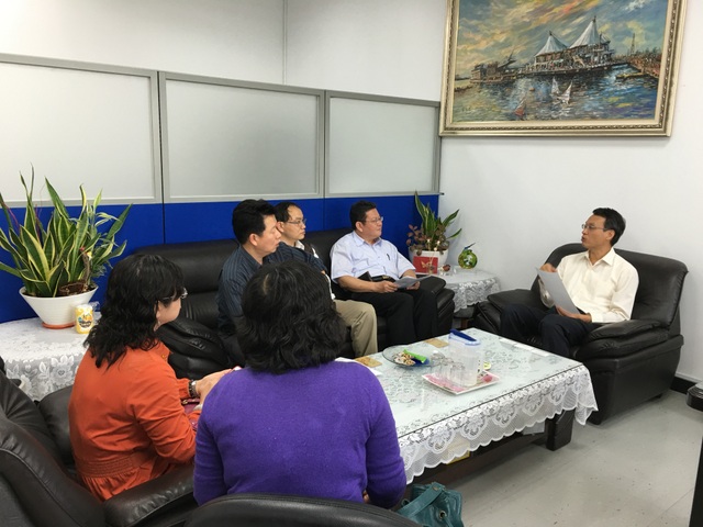 高雄分局拜會高雄市政府海洋局柯副局長